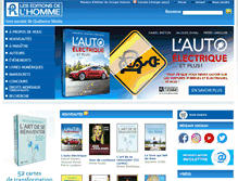 Tablet Screenshot of editions-homme.com